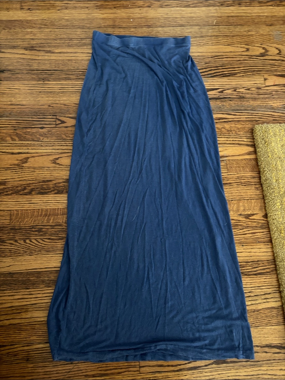 Classic Navy Maxi Skirt - Comfortable Everyday Style